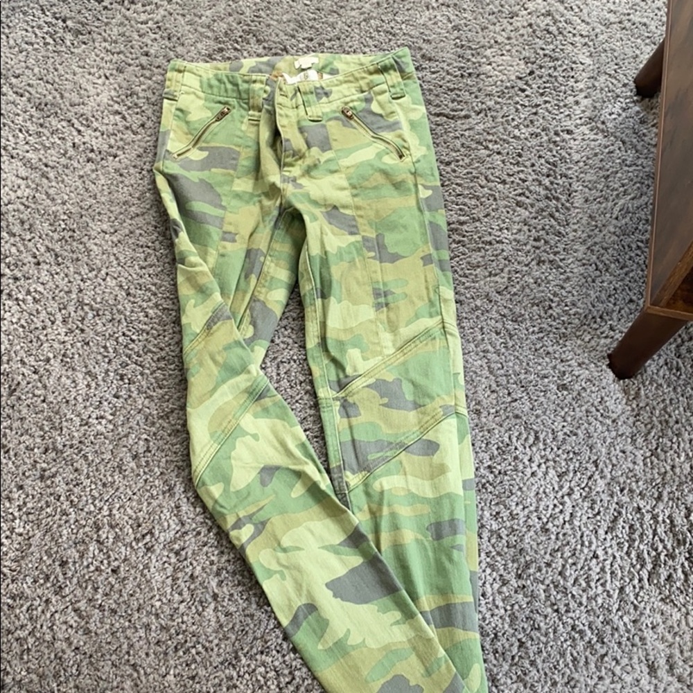 JCREW Camouflage jeans